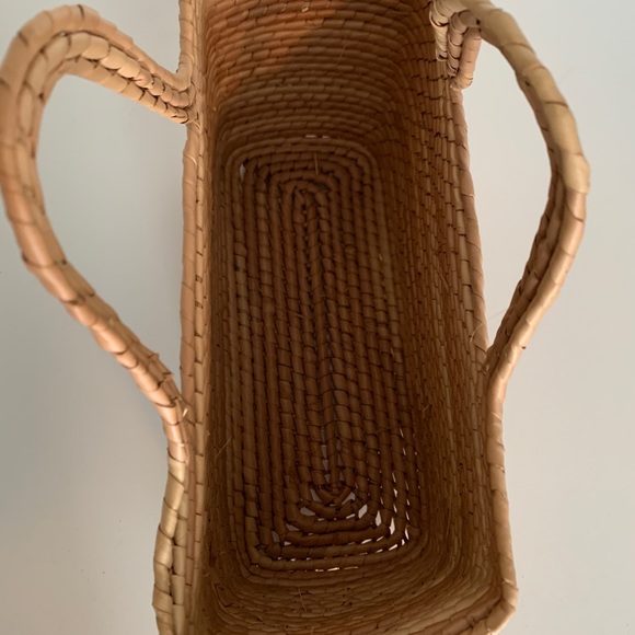 Bamboo made open purse, very cute summer purse! - Picture 3 of 3